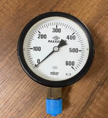Pakkens100 mm 0/X 600 Manometre Alttan Çıkış Bağlantı