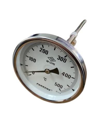 Pakkens 100 MM 0/+500 Derece 30 cm Arka Çıkış