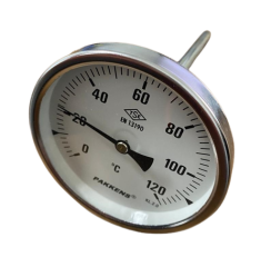 Pakkens 100 MM0/120 Derece 20 cm Arka Çıkış Bağlantı