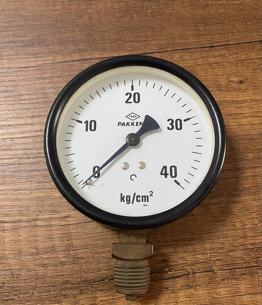 Pakkens Basınç Metre 100'lık kg/40cm2 Bar Manometre
