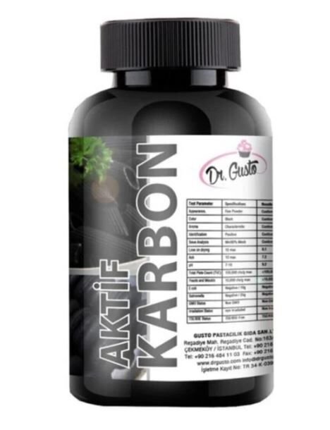 DR.GUSTO MEDIUM 100 GR AKTİF KARBON TOZ (GIDA)