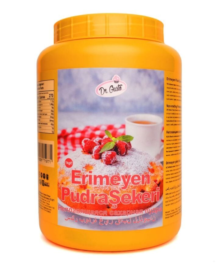 DR.GUSTO EDT.ERİMEYEN PUDRA ŞEKERİ 1 KG