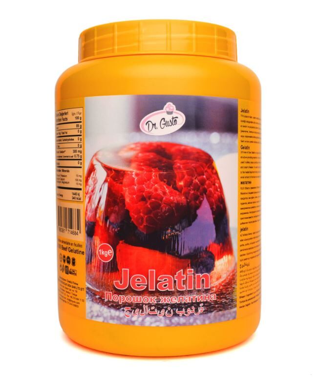 DR. GUSTO EDT.TOZ JELATİN 240 BLOOM 1 KG