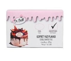 DR. GUSTO EDT.YAZI PLAKASI DÖRTGEN