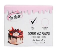 DR. GUSTO EDT.YAZI PLAKASI KALP