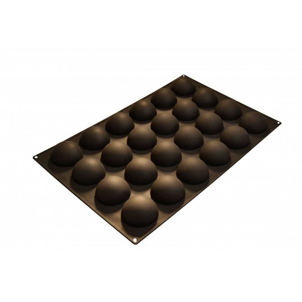 Silikon Kalıp Yarım Küre 40x60 cm 24 göz ( SQ-1593 )