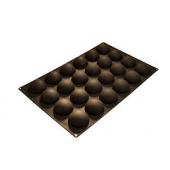 Silikon Kalıp Yarım Küre 40x60 cm 24 göz ( SQ-1593 )