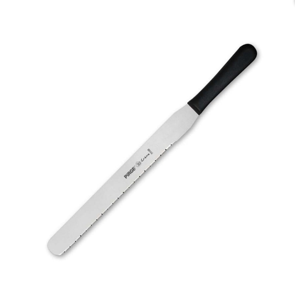 Creme Pasta Bıçağı Dişli Geniş 30 cm B Model Sağ El (71474-B-01)