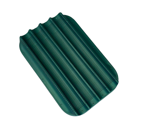 Baget Ekmek Tavası Teflon 40x60 cm 4 Göz