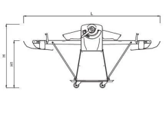 Hamur Açma 130X2  cm Vargel