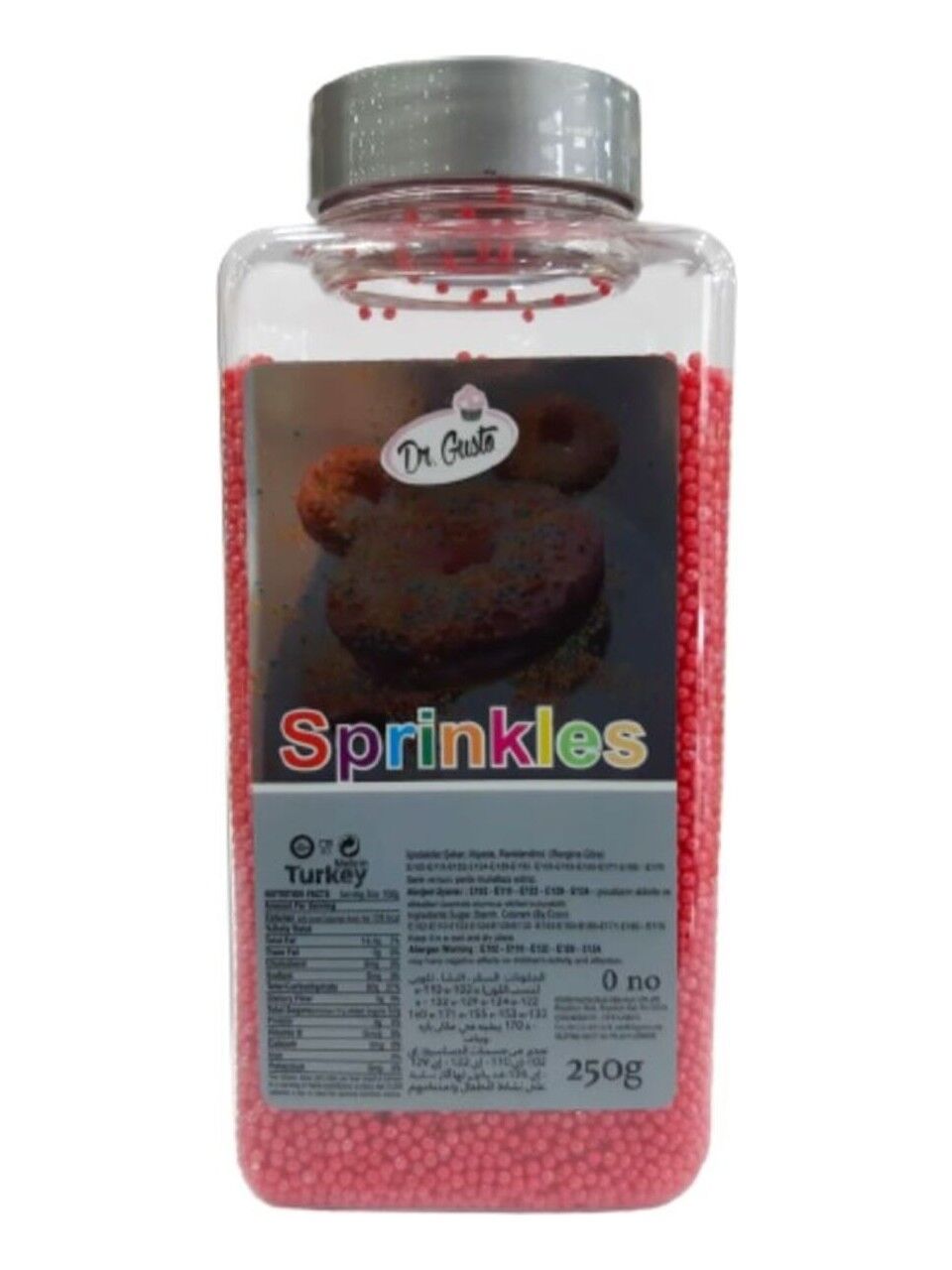 DR.GUSTO 0 MM BONCUK 250 GR KIRMIZI