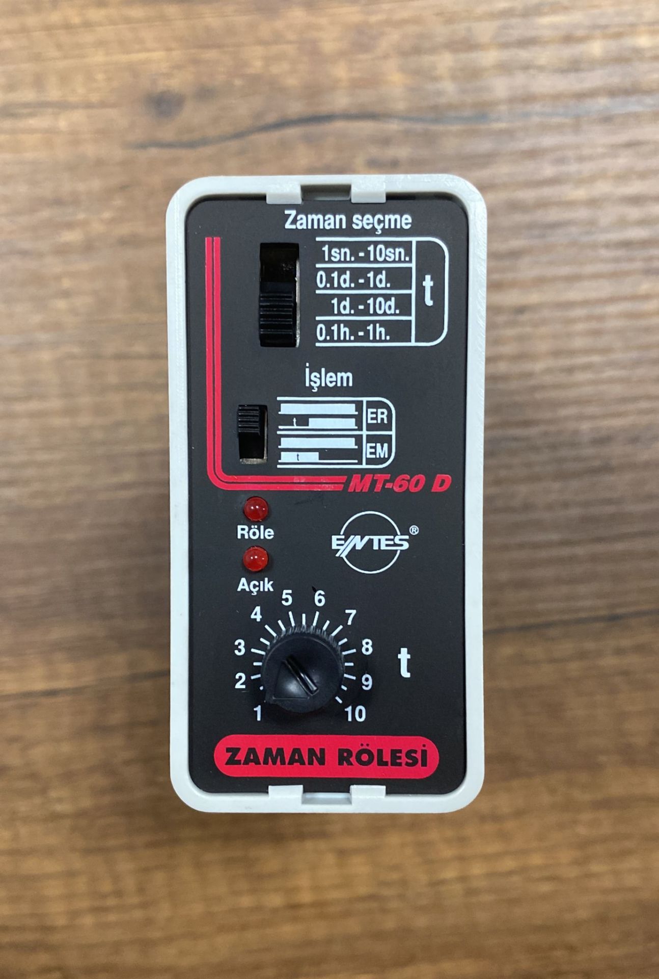 Entes Zaman Rolesi Soketli Tip MT-60D