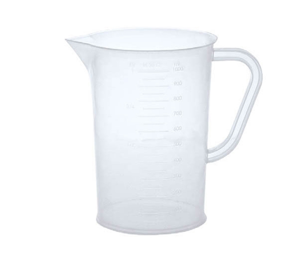 Plastik Ölçü Kabı Karaf - 3 Lt