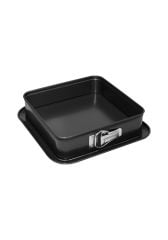 Guardini Kare Çıkabilir Tabanlı Kelepçeli 24x24x7 Kek Kalıbı