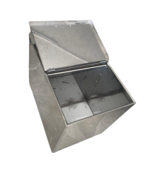 Un Şeker Taşıma Arabası İkili Paslanmaz 80+80 Lt.