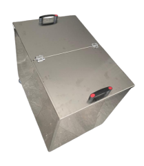 Un Şeker Taşıma Arabası İkili Paslanmaz 80+80 Lt.