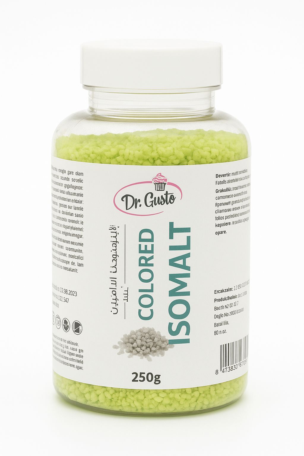 DR.GUSTO RENKLİ ISOMALT 250 YEŞİL
