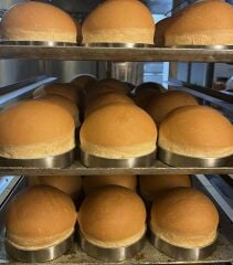 Hamburger Ekmeği Çemberi Yuvarlak 12x2,5 h  cm