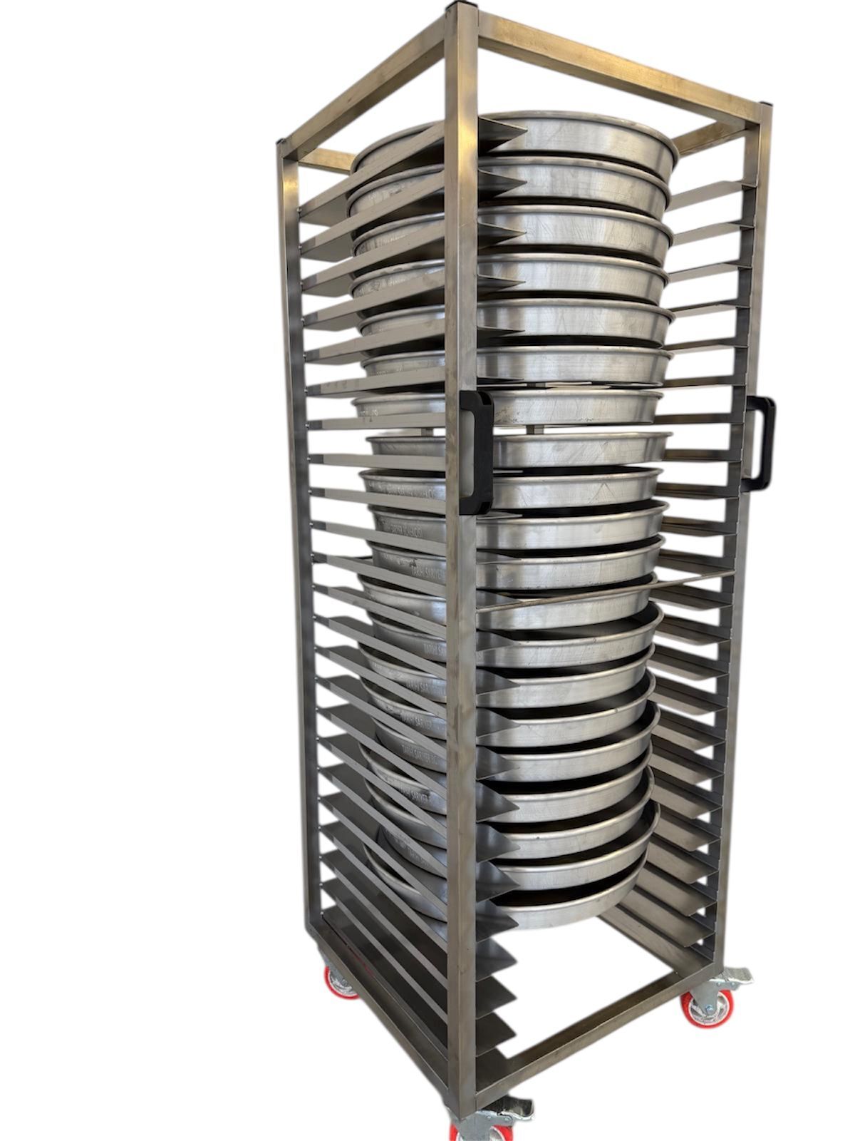 Börek Baklava Tepsi Taşıma Arabası 55X55 cm 23 raflı