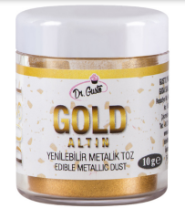 Dr Gusto Yenilebilir Metalik Toz Gold 10 Gr