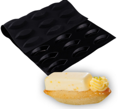 Silikon Kayık Mekik Tartolet 40x60