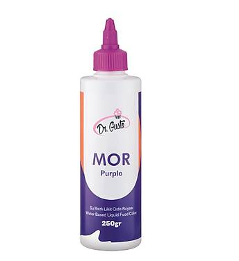 Su Bazlı Likit Gıda Boyası Mor 250 Gr