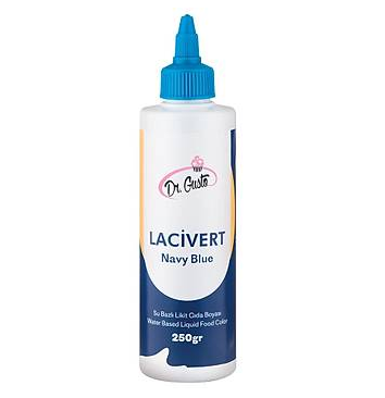 Su Bazlı Likit Gıda Boyası Lacivert 250 Gr