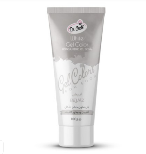 Jel Boya Tüp 100 Gr Beyaz