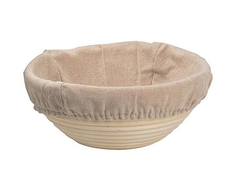 Bambu Hamur Mayalama Yuvarlak Bezli 25x9  cm