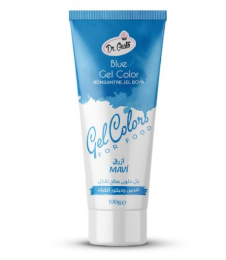 Jel Boya Tüp 100 Gr Mavi