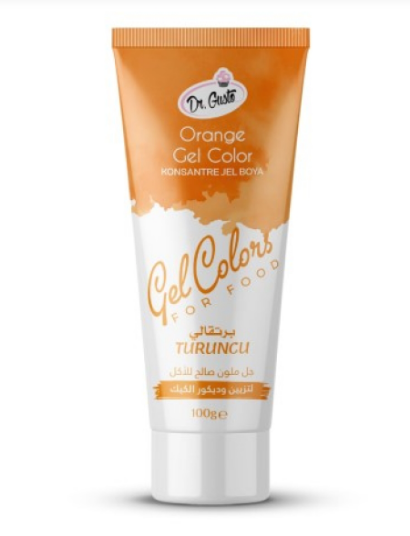 Jel Boya Tüp 100 Gr Turuncu