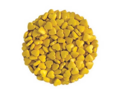 Dr Gusto Draje Süsleme Şekeri Altın Büyük Kalp 250 Gr