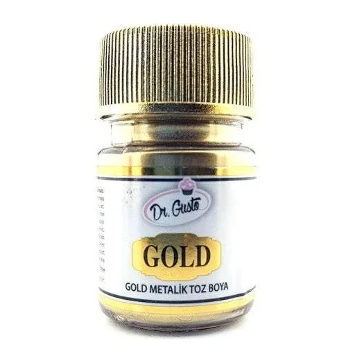 Dr Gusto Export Metalik Altın Gold 10 Gr