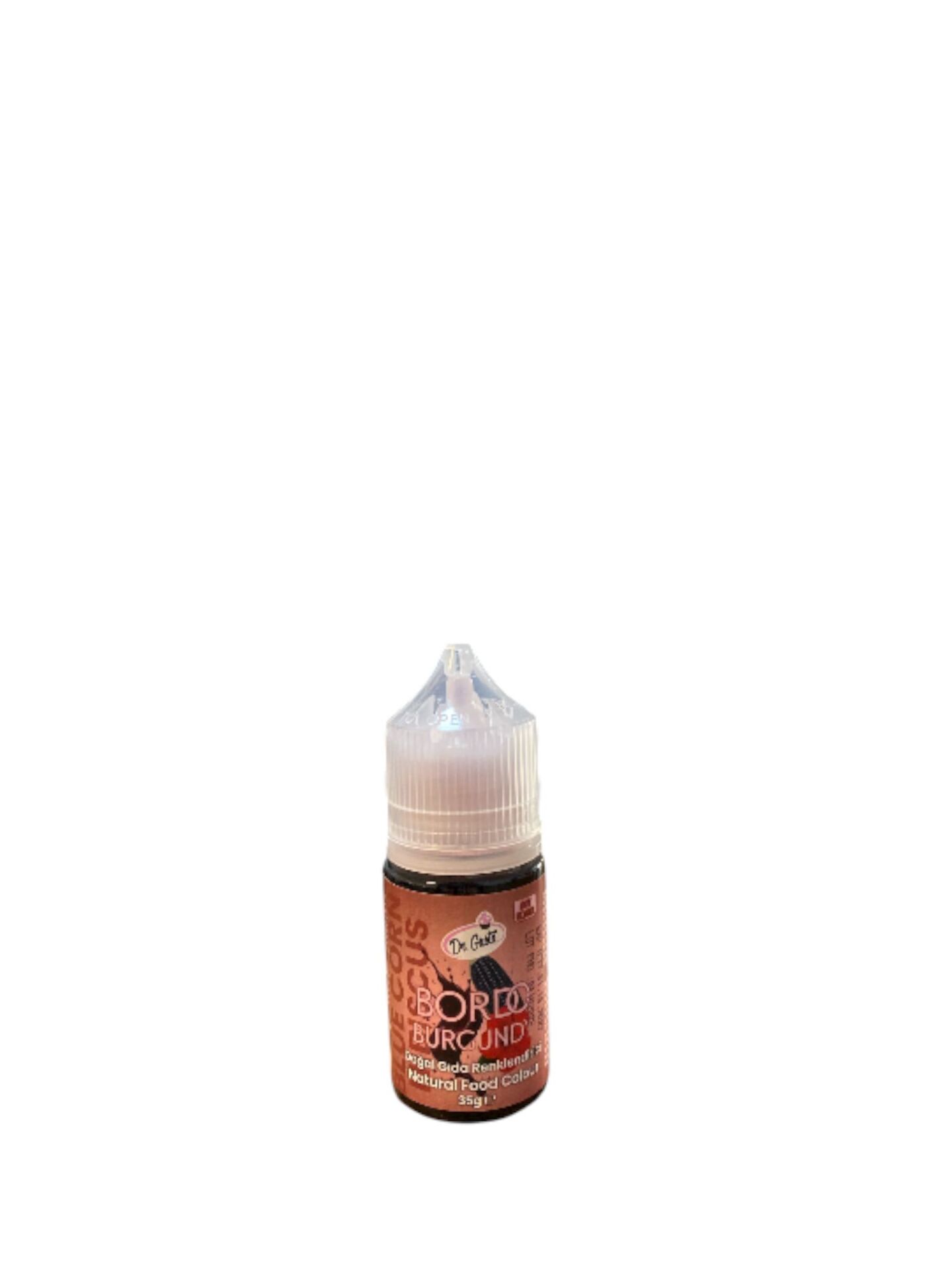 DR GUSTO DOĞAL LİKİT GIDA RENKLENDİRİCİSİ 35 GR BORDO