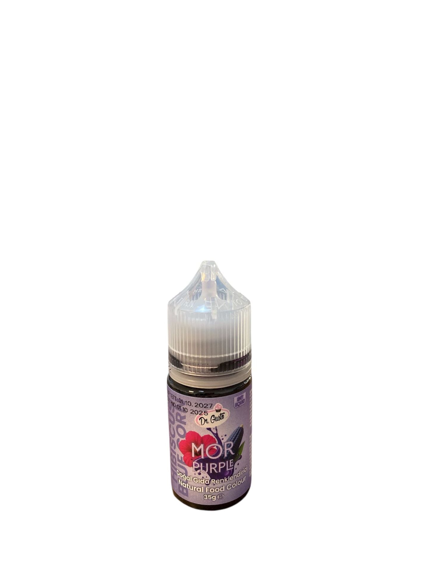 DR GUSTO DOĞAL LİKİT GIDA RENKLENDİRİCİSİ 35 GR MOR