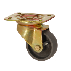 Maşalı Döküm Dönerli Demir Tekerlek (100x35)