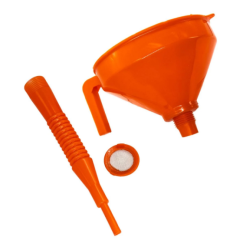 Plastik Spiralli Borulu Huni Süzgeçli 2,2 LT