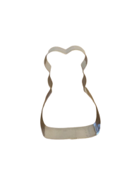 Pasta ve Kurabiye Kalıbı Metal Elbise 6x9.5x2.5 cm