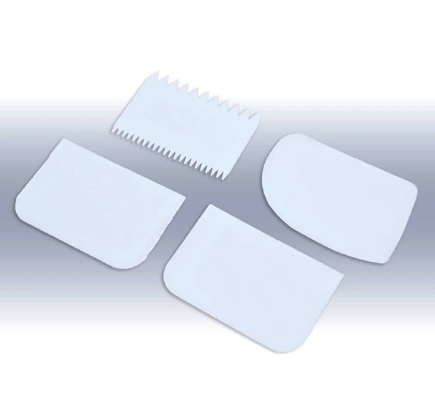 Küçük Hamur Kazıyıcı Spatula 4'lü Set 1021