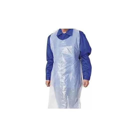 Tek Kullanımlık Şeffaf Önlük - 100 li Paket