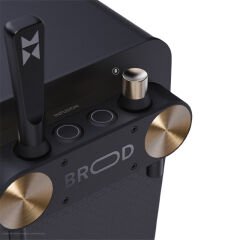 Brood SLM Tek Musluklu Nitro 1 Musluk Soğuk Demleme ve Soğuk Demleme Kahve Makinesi, 5,5 L, Siyah