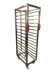 Tepsi Taşıma Arabası GN 1/1  32x53 cm 15 Tepsi Kapasiteli