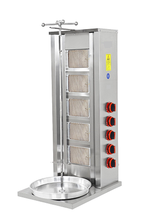 5 Li Döner Ocağı Gazlı ve Lpg Li 41,5x24x110 Cm HMK-DNG 5
