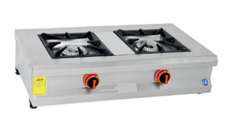 2 li Ocak Set Üstü Gaz Ve Lpg Ce Belgeli Profesyonel 90x50x25